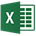 Icona del software Microsoft Office Excel Icona del software Microsoft Office Excel