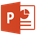 Icona del software Microsoft Office Powerpoint Icona del software Microsoft Office Powerpoint