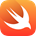 Icona del software Apple Swift Icona del software Apple Swift
