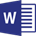 Icona del software Word Online Icona del software Word Online