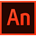Icona del software Adobe Animate CC Icona del software Adobe Animate CC