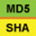 Icona del software MD5 & SHA Checksum Utility Icona del software MD5 & SHA Checksum Utility