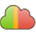 Icona del software Cloud Combine Icona del software Cloud Combine