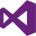 Icona del software Microsoft Visual Studio Icona del software Microsoft Visual Studio