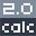 Icona del software web2.0calc Icona del software web2.0calc